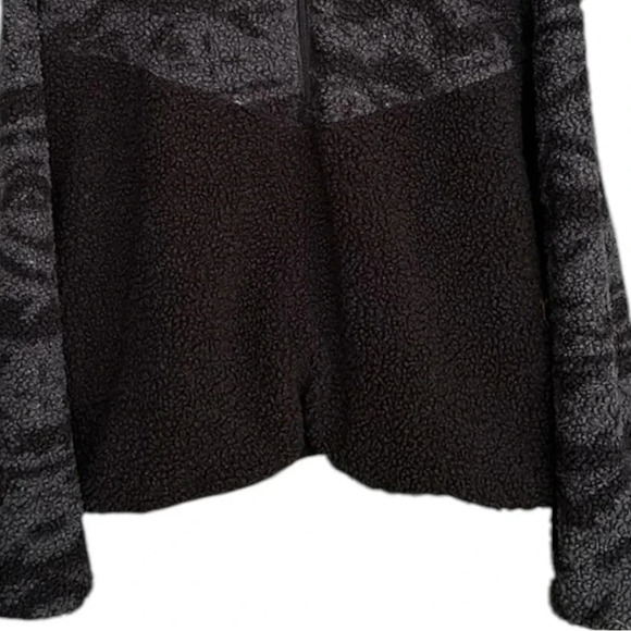 REEBOK Sherpa Fleece Oversized Sweatshirt Quarter Zip Outdoor Wear Size 2X - Picture 4 of 16